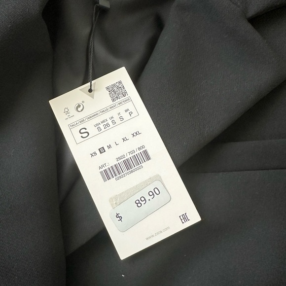 Zara Black Blazer - Picture 3 of 6